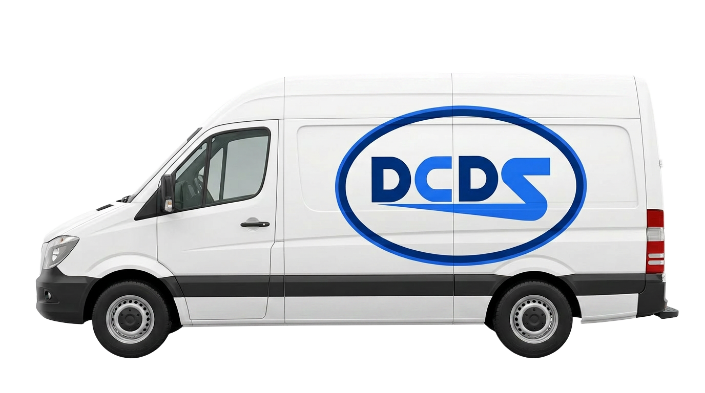 DCDS branded service van
